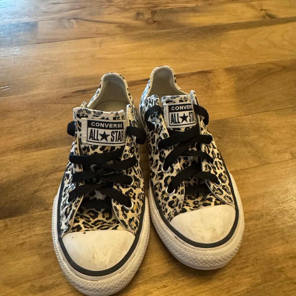 Converse Kids' Leopard Sneakers